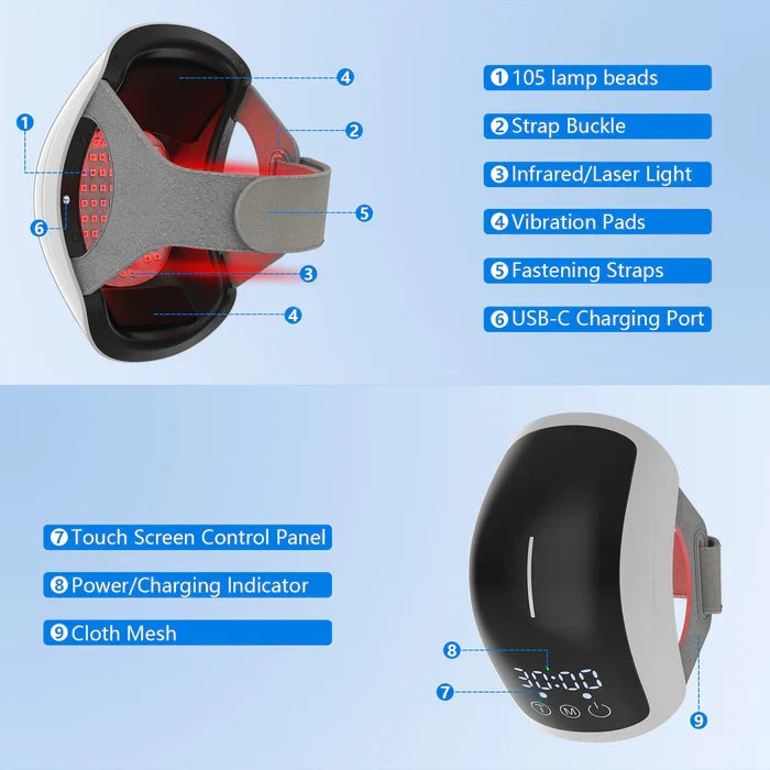 NovaQuell 1.0 Edition laserapparat til smertelindring og knæmassage