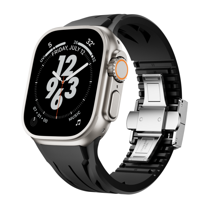 ApexWear FKM sportszíj Apple Watch készülékekkel kompatibilis