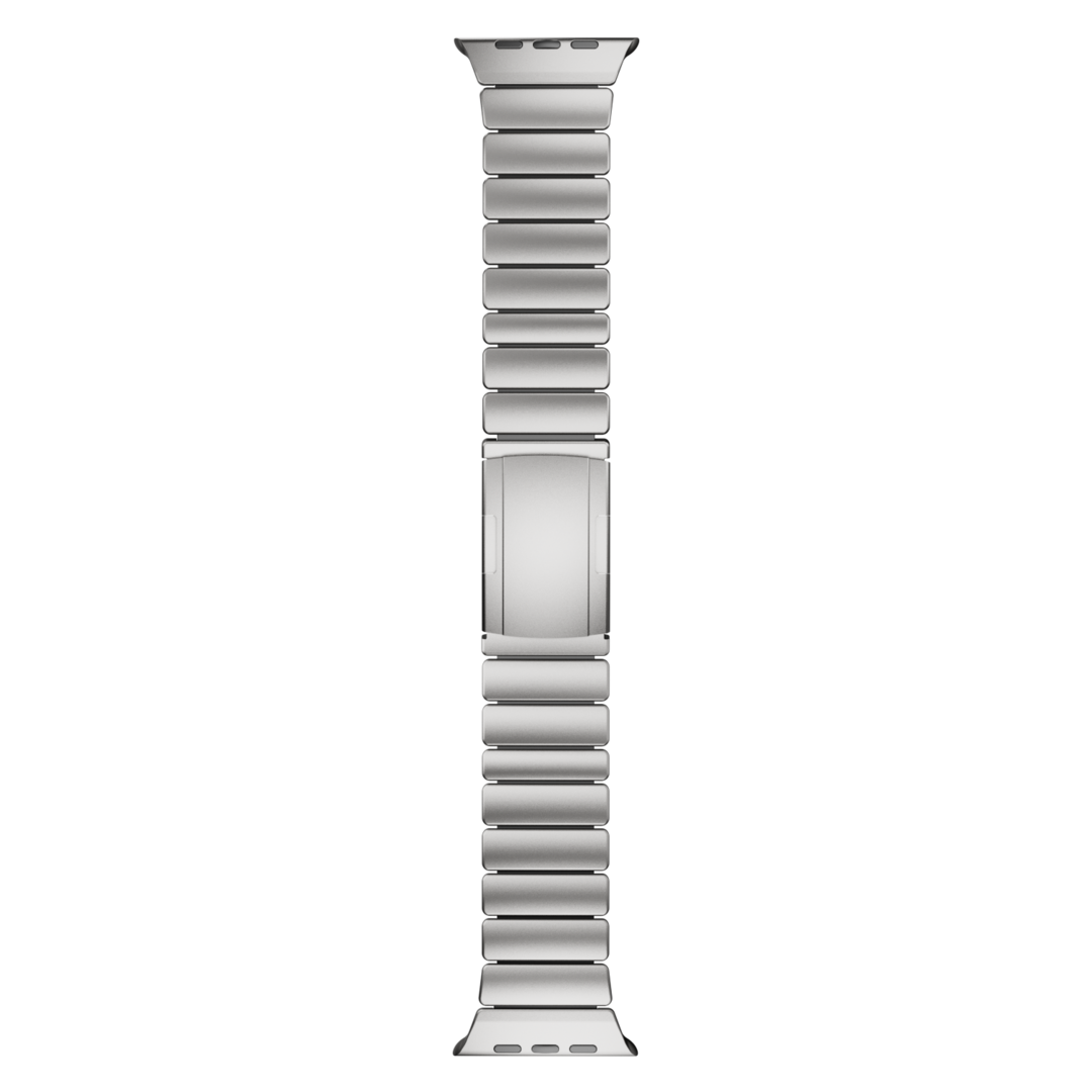 Curea GEMINI Titanium Band pentru Apple Watch Ultra — rezistentă la apă