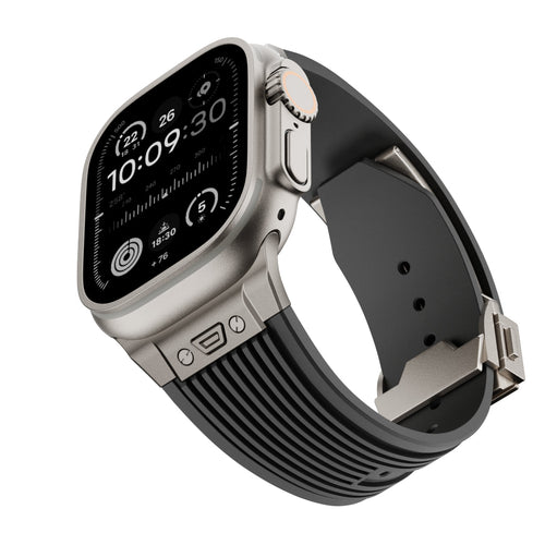 AeroLine Apple Watch szilikon szíj – ergonomikus ívelt csuklópánt