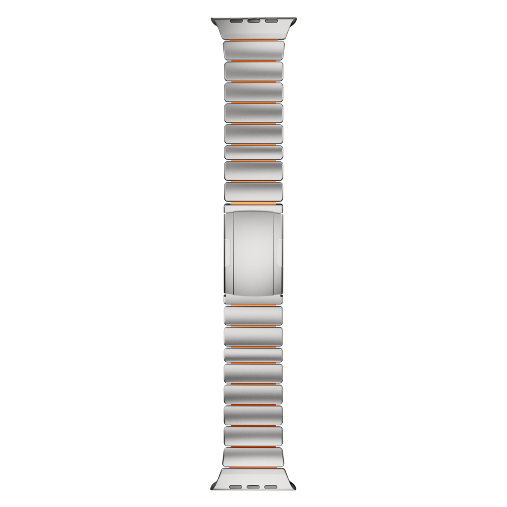 Curea GEMINI Titanium Band pentru Apple Watch Ultra — rezistentă la apă
