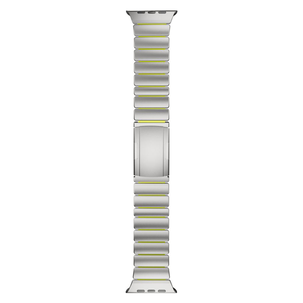 Curea GEMINI Titanium Band pentru Apple Watch Ultra — rezistentă la apă