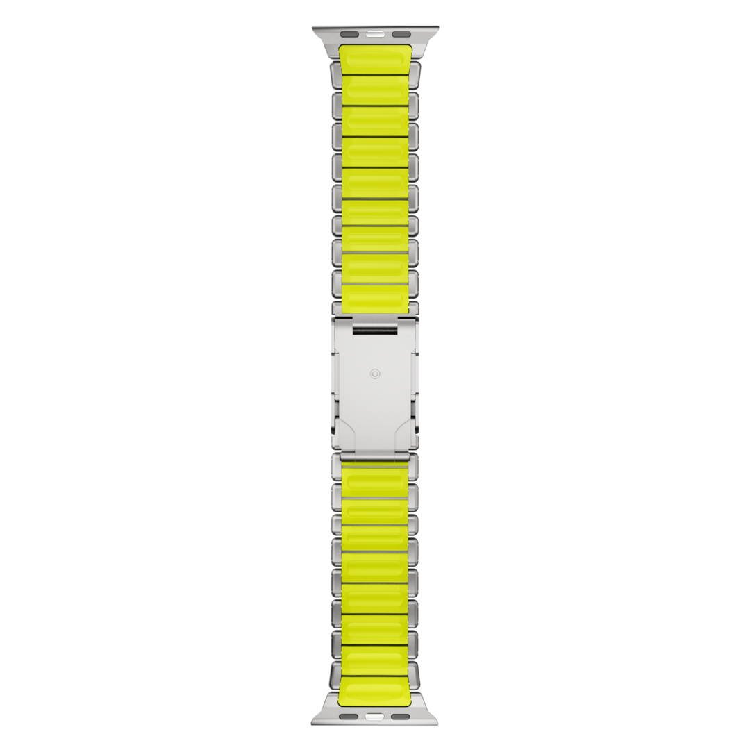 Curea GEMINI Titanium Band pentru Apple Watch Ultra — rezistentă la apă