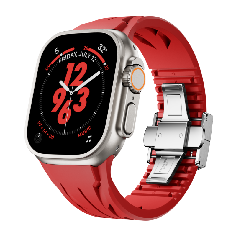 ApexWear FKM sportszíj Apple Watch készülékekkel kompatibilis