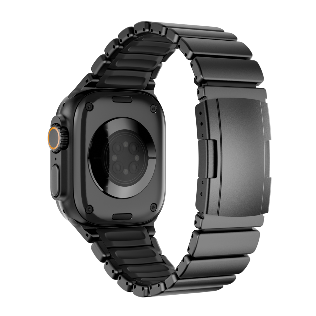 Curea GEMINI Titanium Band pentru Apple Watch Ultra — rezistentă la apă