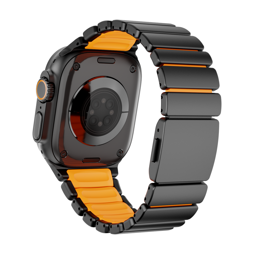 GEMINI Titanium Band Pro - Robust Apple Watch-rem i länkmönster