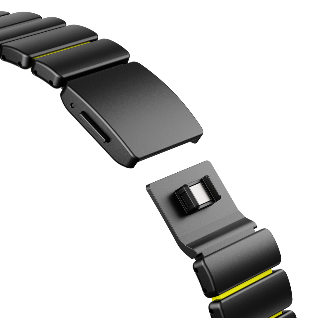 GEMINI Titanium Band Pro - Robust Apple Watch-rem i länkmönster