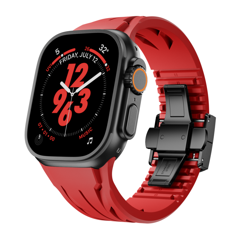 ApexWear FKM sportszíj Apple Watch készülékekkel kompatibilis