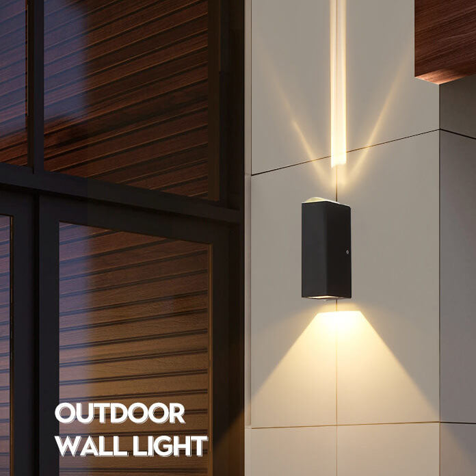 IP65 LED kültéri fali lámpa — vízálló fel/le világítás, 6W-10W, 600-1000 Lm
