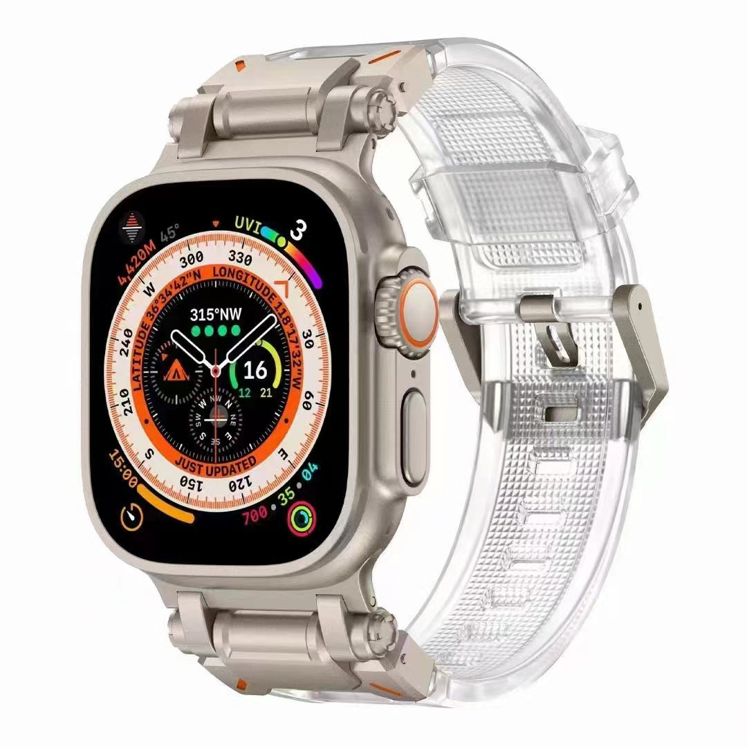 سوار سيليكون بديل Explorer لساعة Apple Watch