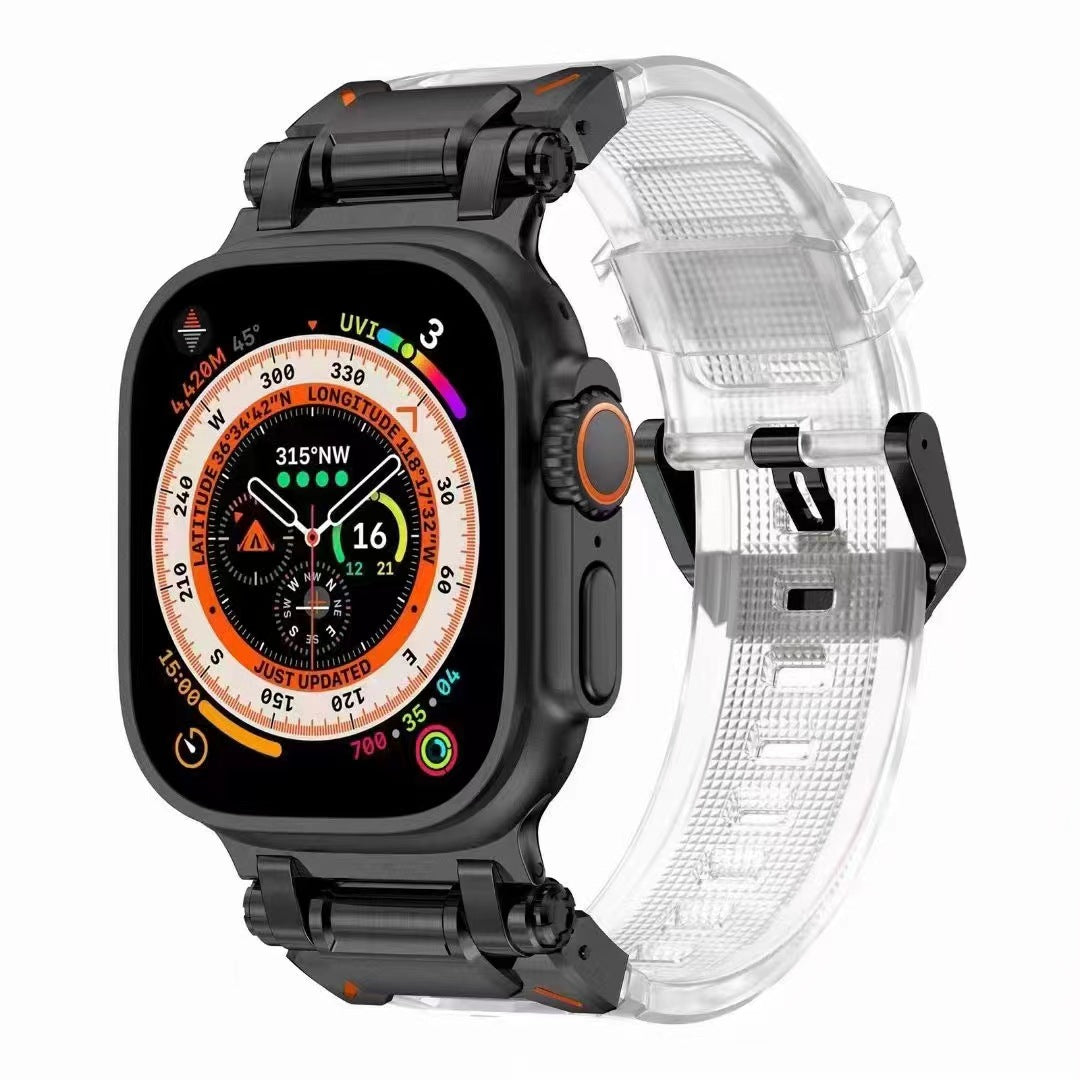 سوار سيليكون بديل Explorer لساعة Apple Watch