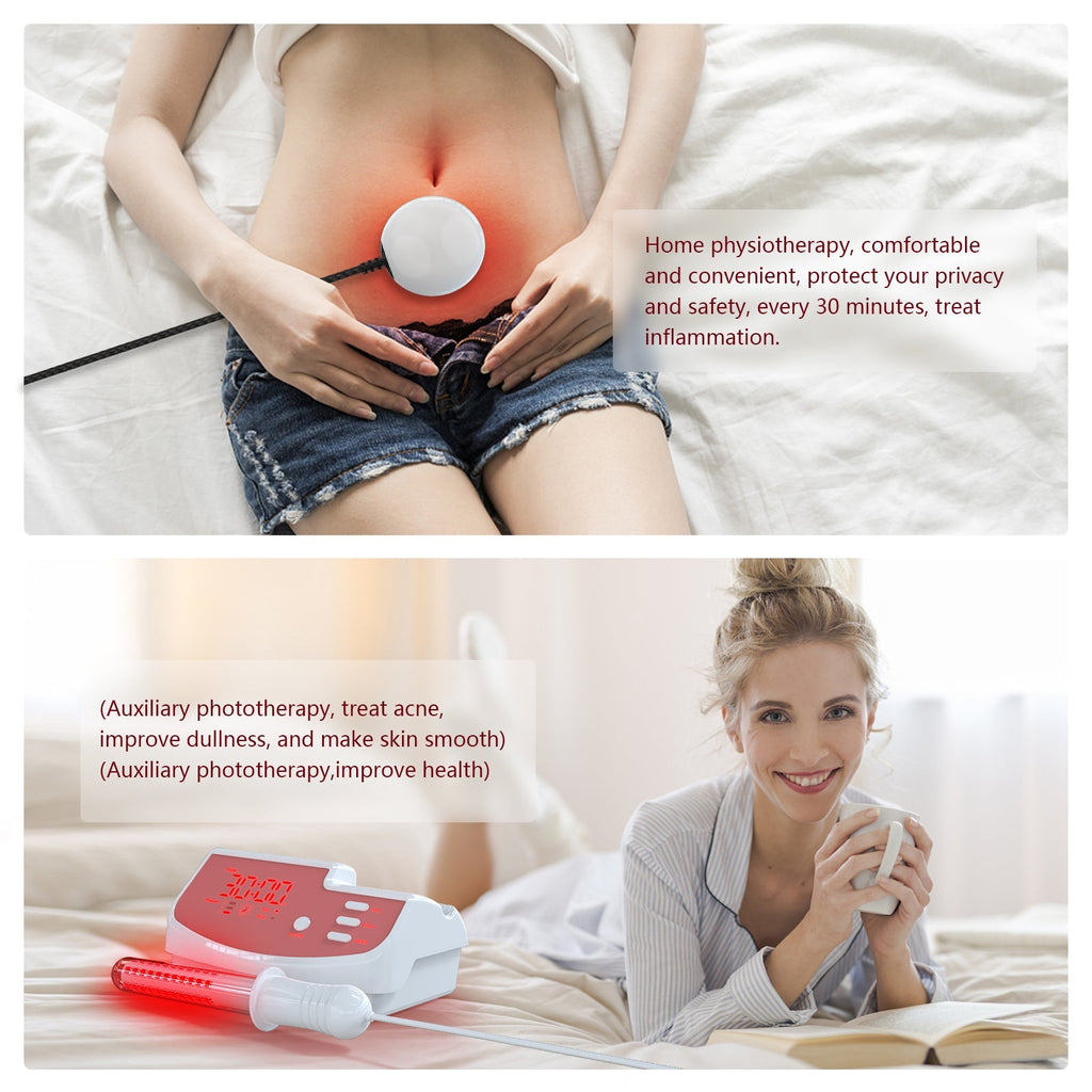 Gynekologický terapeutický přístroj - terapie červeným světlem o dvou vlnových délkách