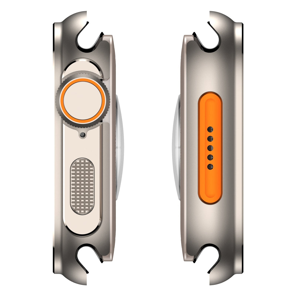 Custodia in metallo lucido per Apple Watch Ultra 2/1 49mm