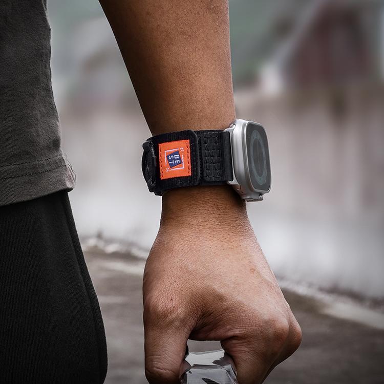 רצועת ניילון קשיחה לשעון Apple Watch — עיצוב טקטי לשטח