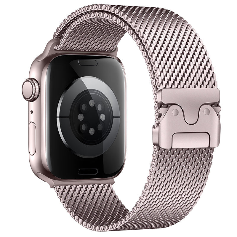Bracelete em malha Aurora para Apple Watch — estilo clássico