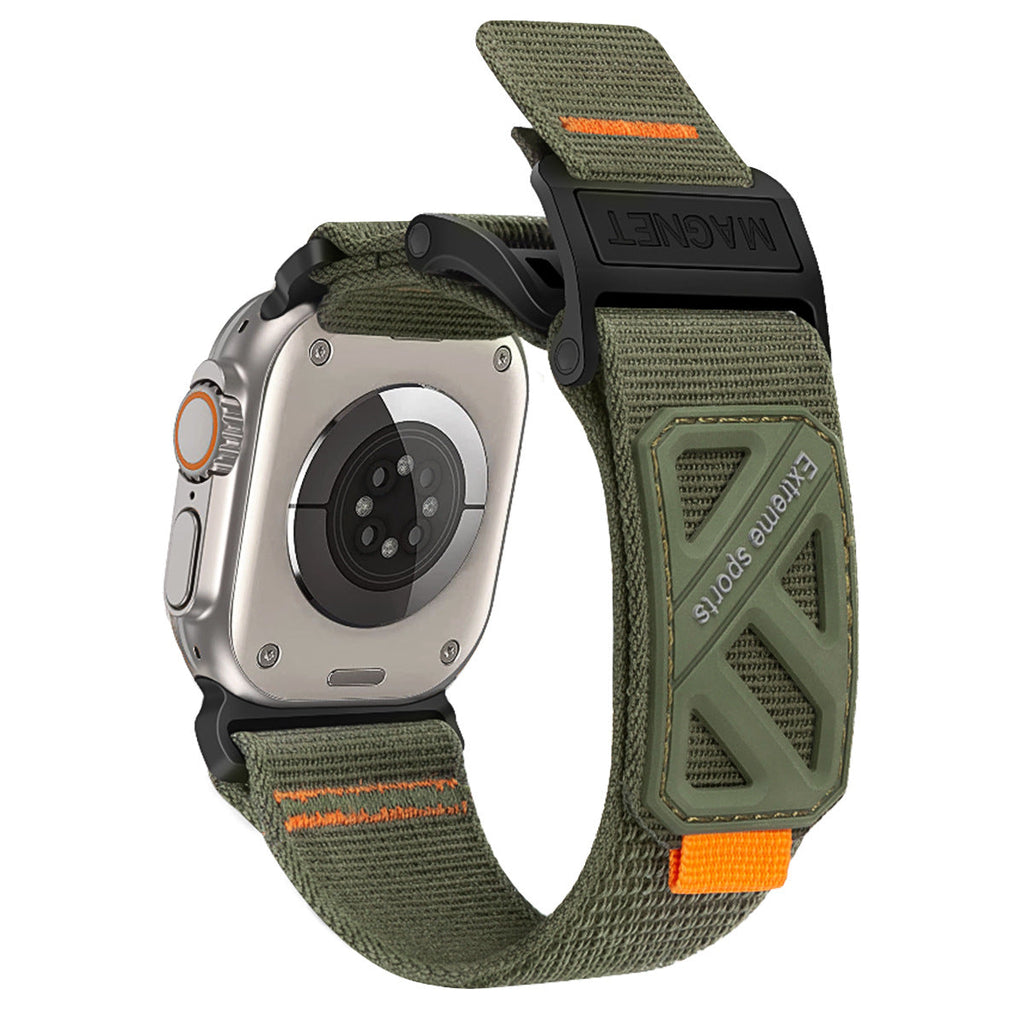 רצועת Apple Watch מגנטית מניילון Extreme — עמידה ונושמת