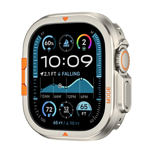 כיסוי מתכת קשיח Alpine — מעטפת עמידה ל־Apple Watch, כיסוי עמיד לשריטות
