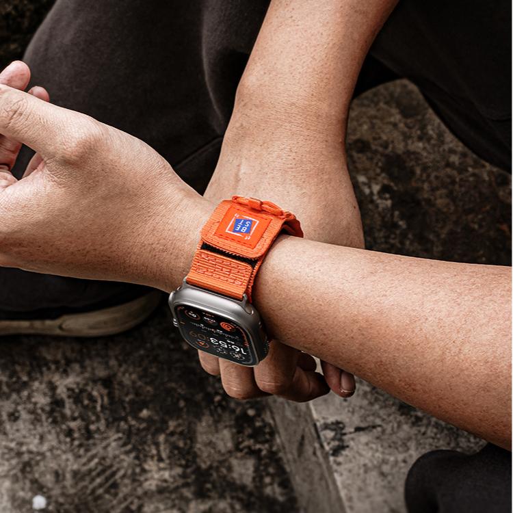 רצועת ניילון קשיחה לשעון Apple Watch — עיצוב טקטי לשטח