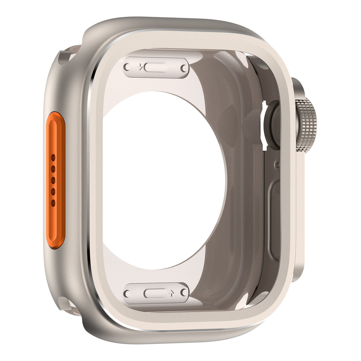 Custodia in metallo lucido per Apple Watch Ultra 2/1 49mm