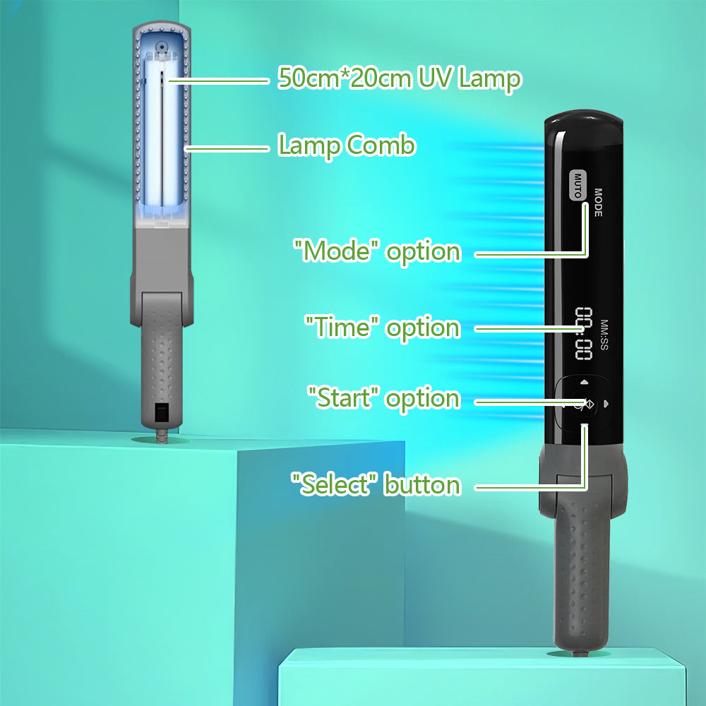 UVB lampa Kernel KN-4003BL 311nm na lupénku a vitiligo