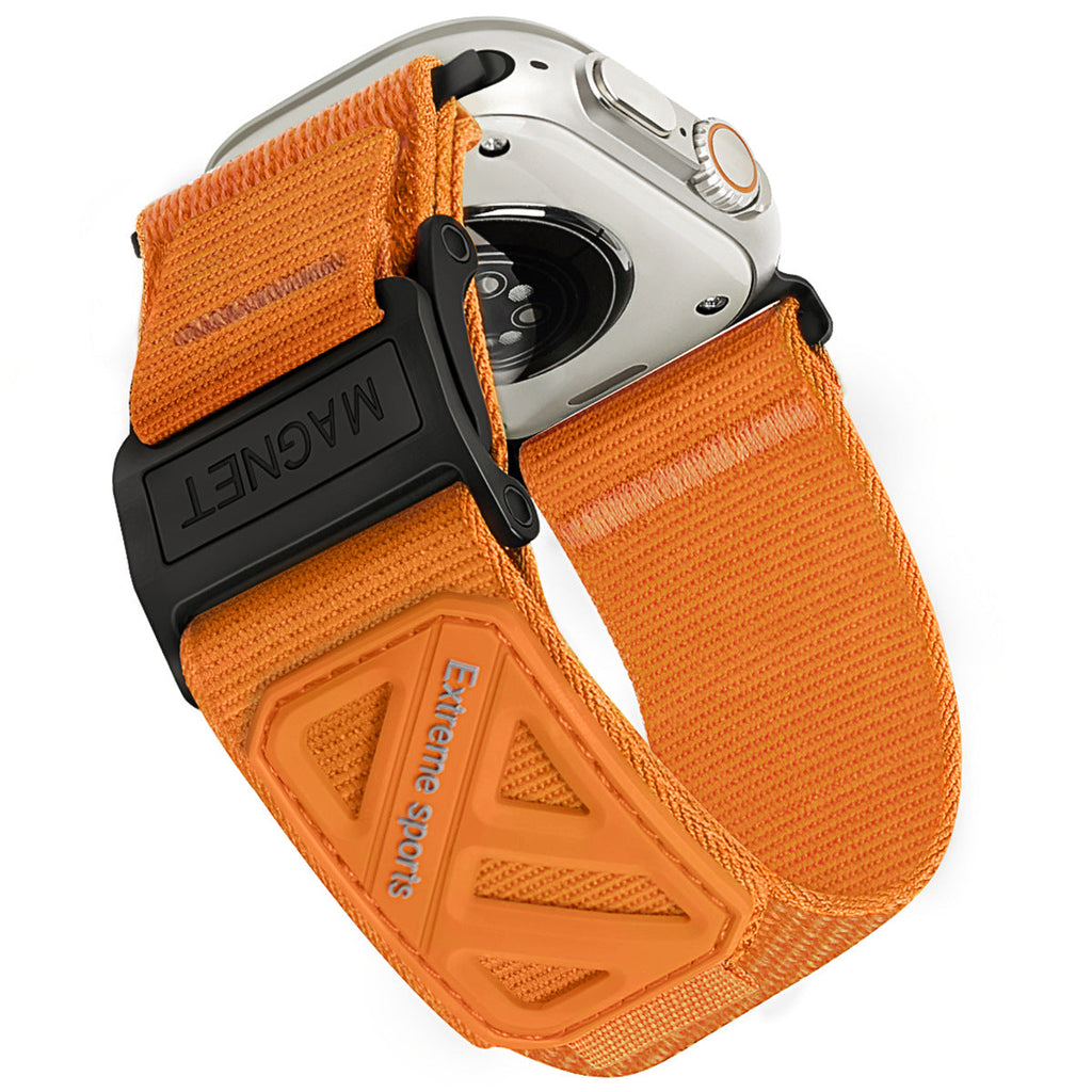 רצועת Apple Watch מגנטית מניילון Extreme — עמידה ונושמת