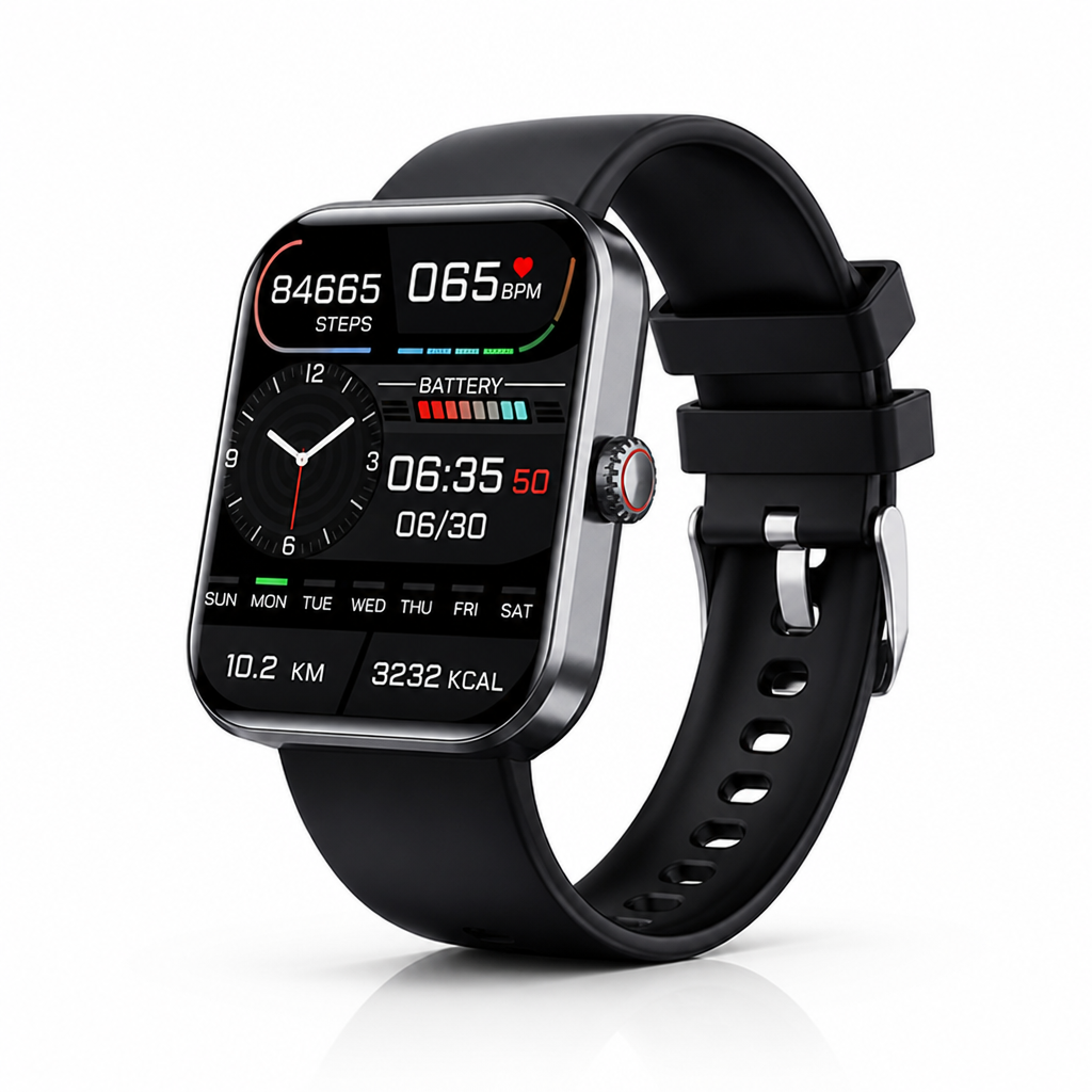 Non-Invasive Glucose Tracking & 5-Day Battery Smartwatch | livraina