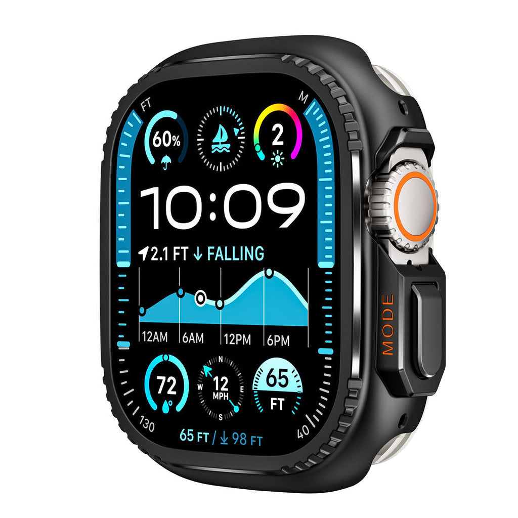 Titan Watch Ultra strapabíró fém tok — ütés- és karcálló