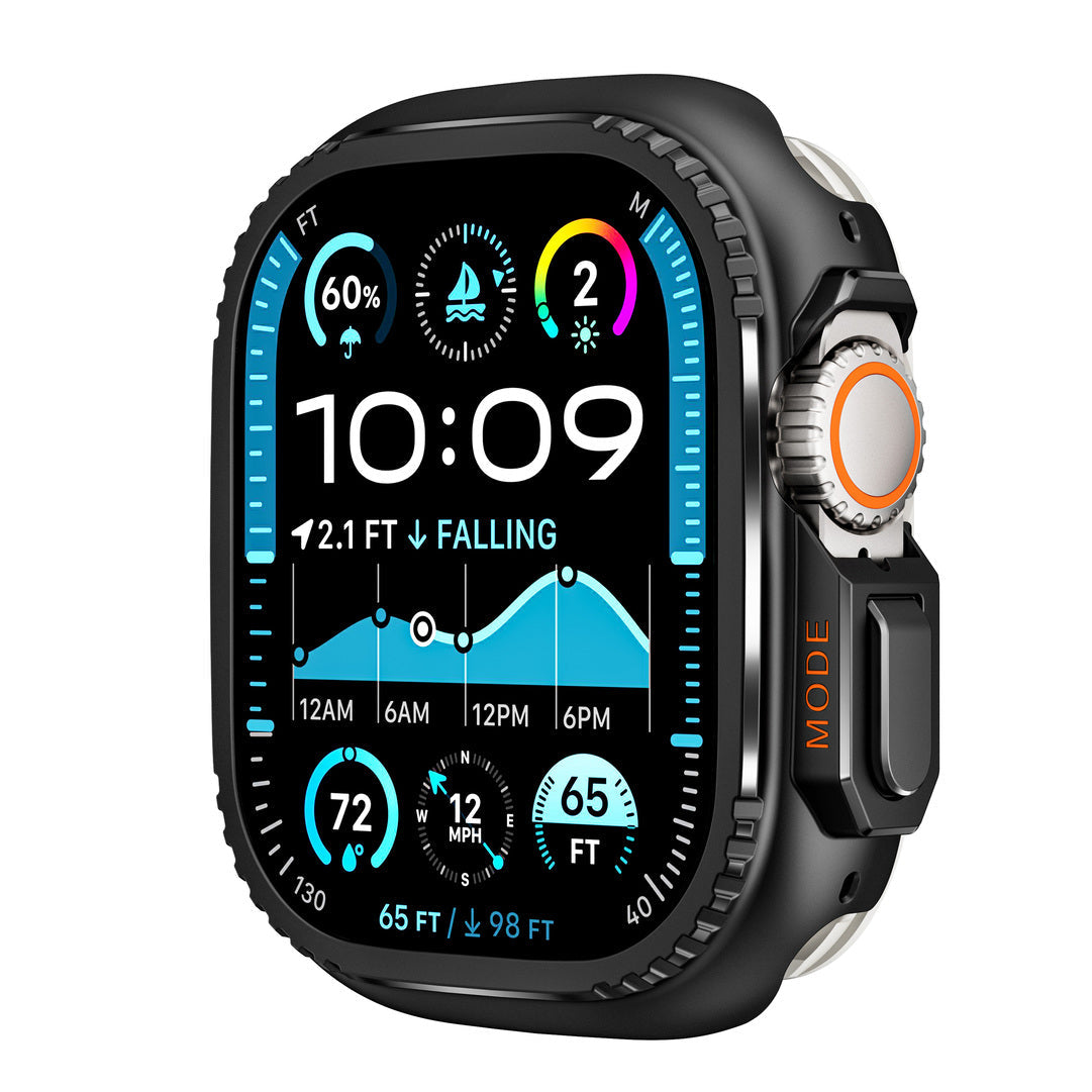 Titan Watch Ultra strapabíró fém tok — ütés- és karcálló