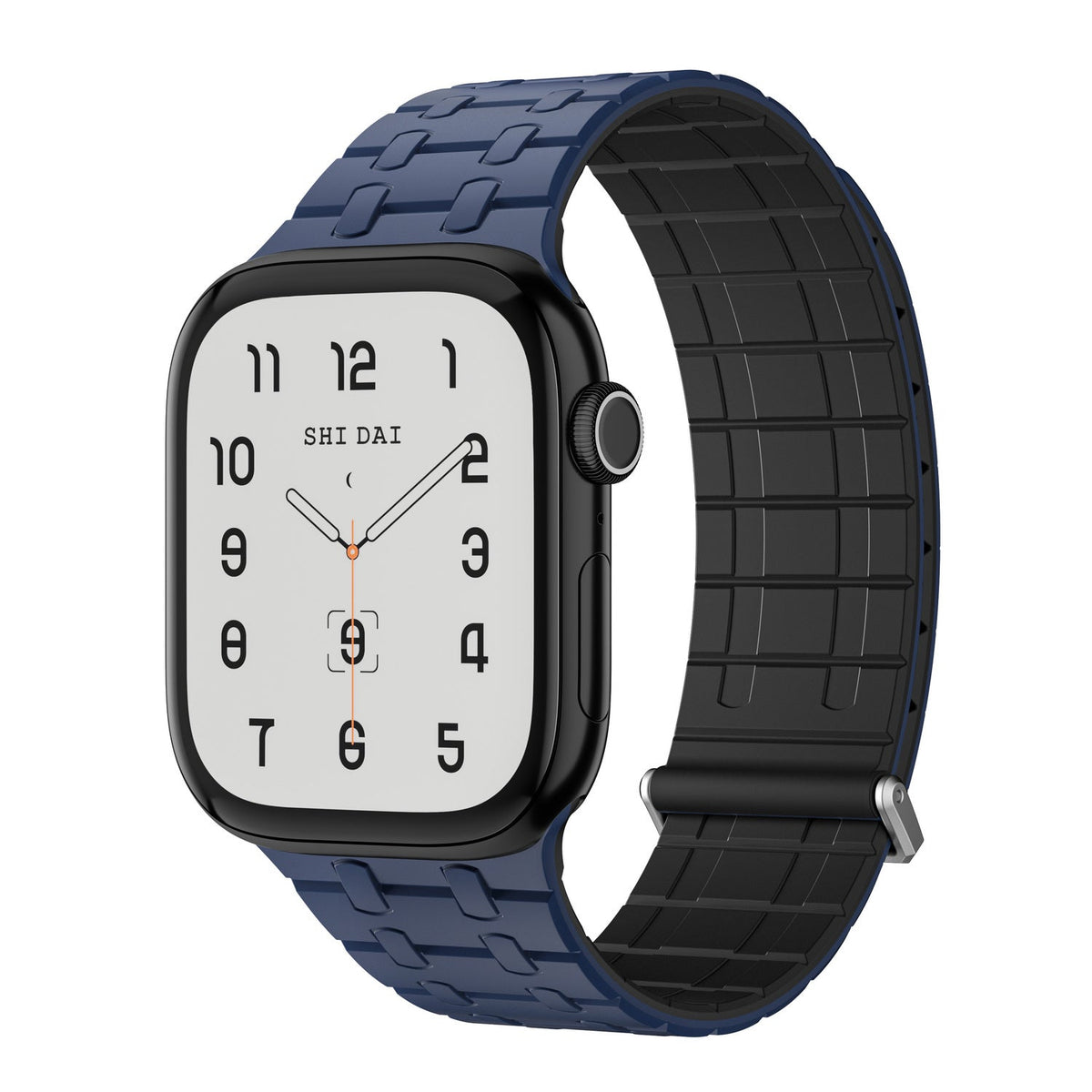 Bracelet de montre magnétique en silicone AP compatible avec l’Apple Watch