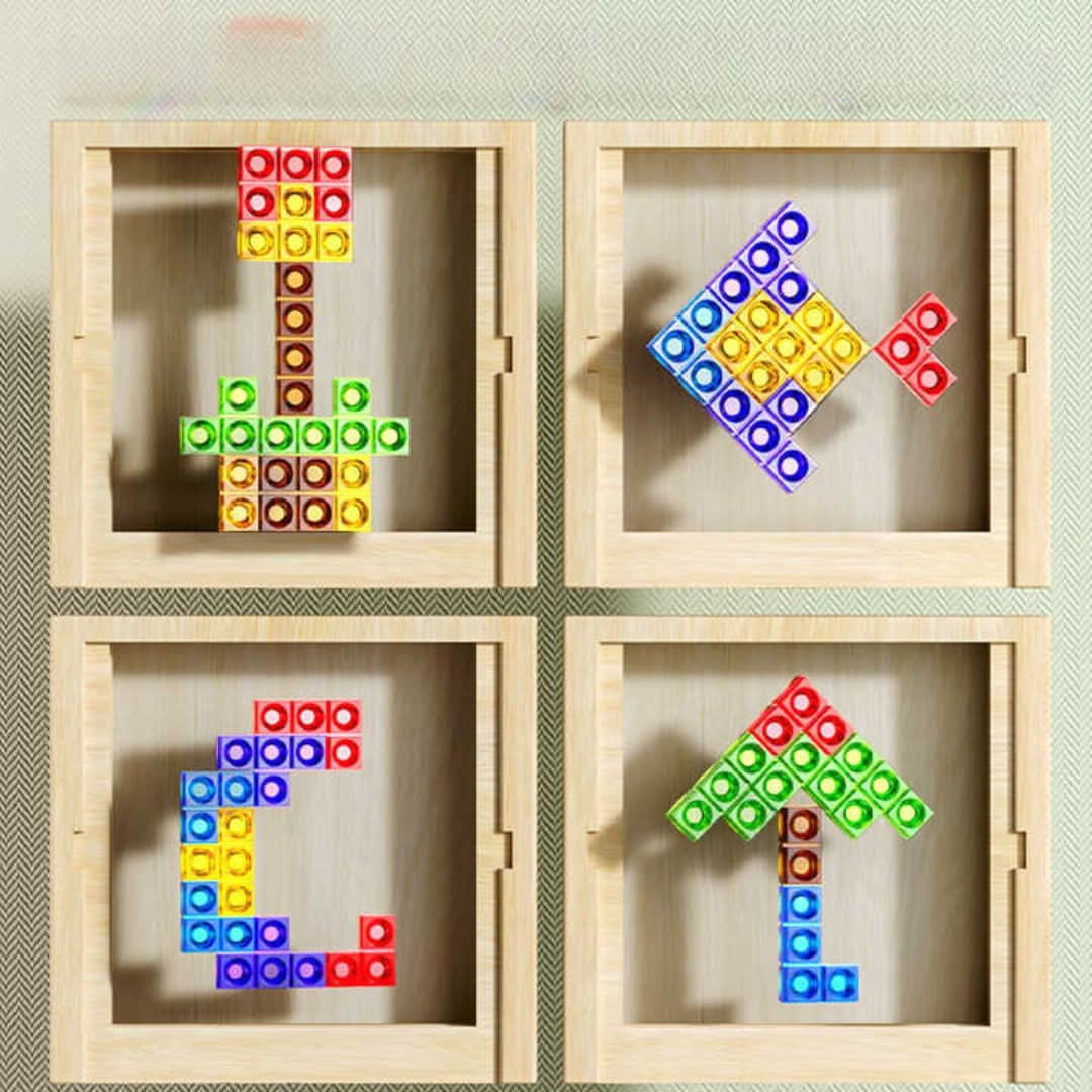 VerdantBlock Tetris-tábla — környezetbarát családi építőkocka-fejtörő