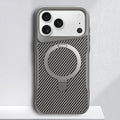 Aegis Shield magnetisk telefondeksel — karbonfib tekstur