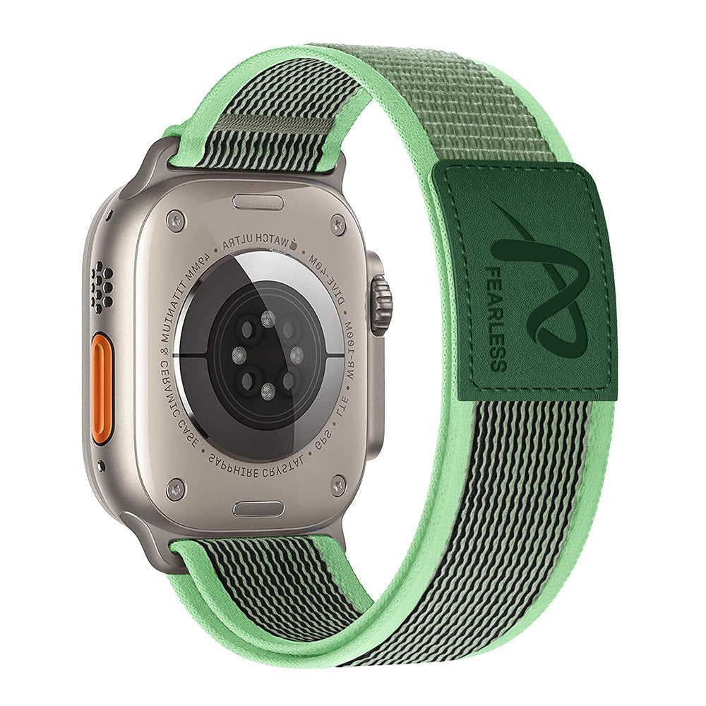 Curea Apple Watch Fearless Trail Loop din nailon, arici, 120–240mm