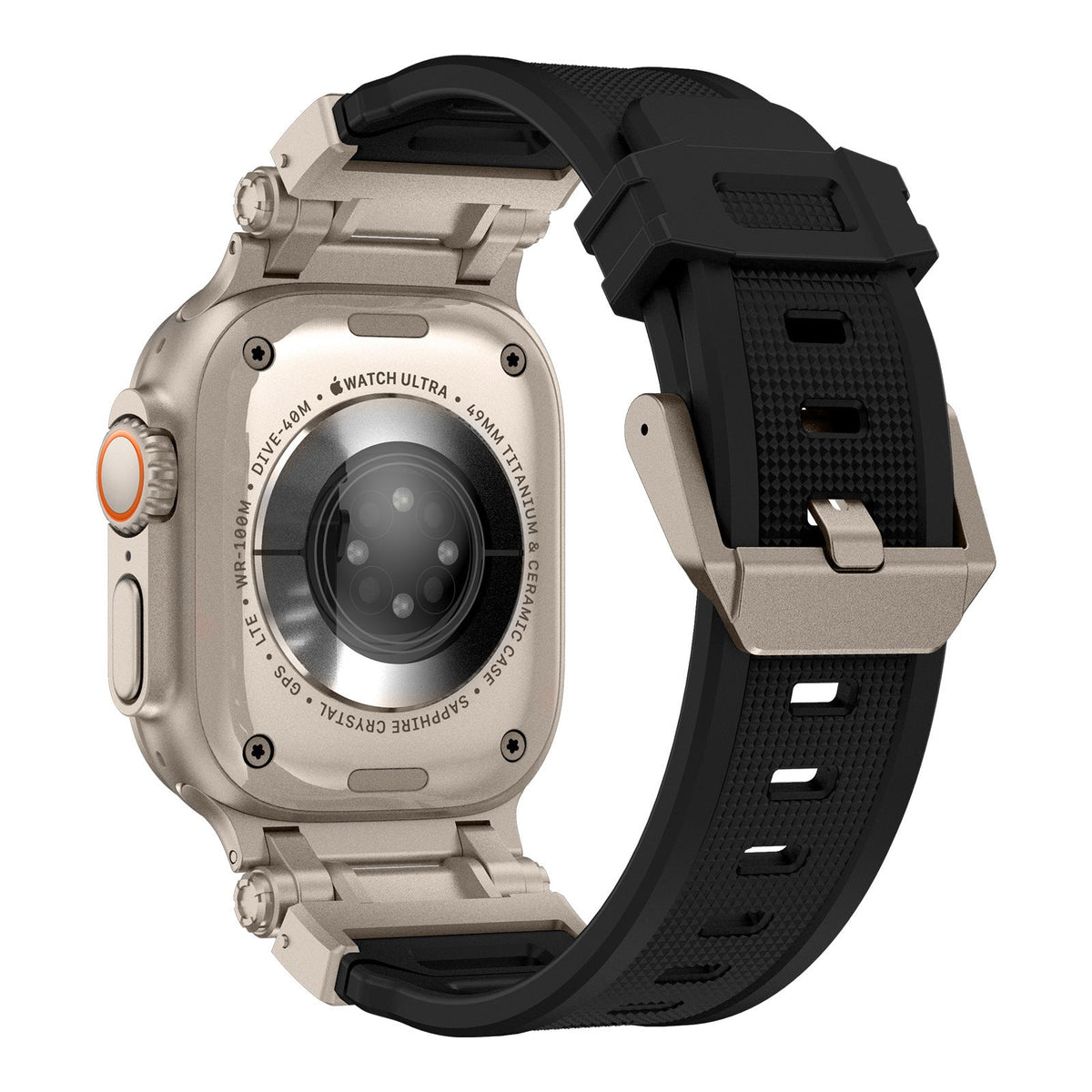 سوار سيليكون بديل Explorer لساعة Apple Watch