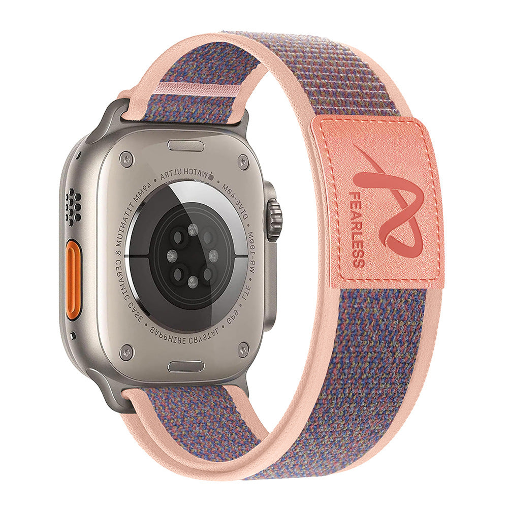 Curea Apple Watch Fearless Trail Loop din nailon, arici, 120–240mm