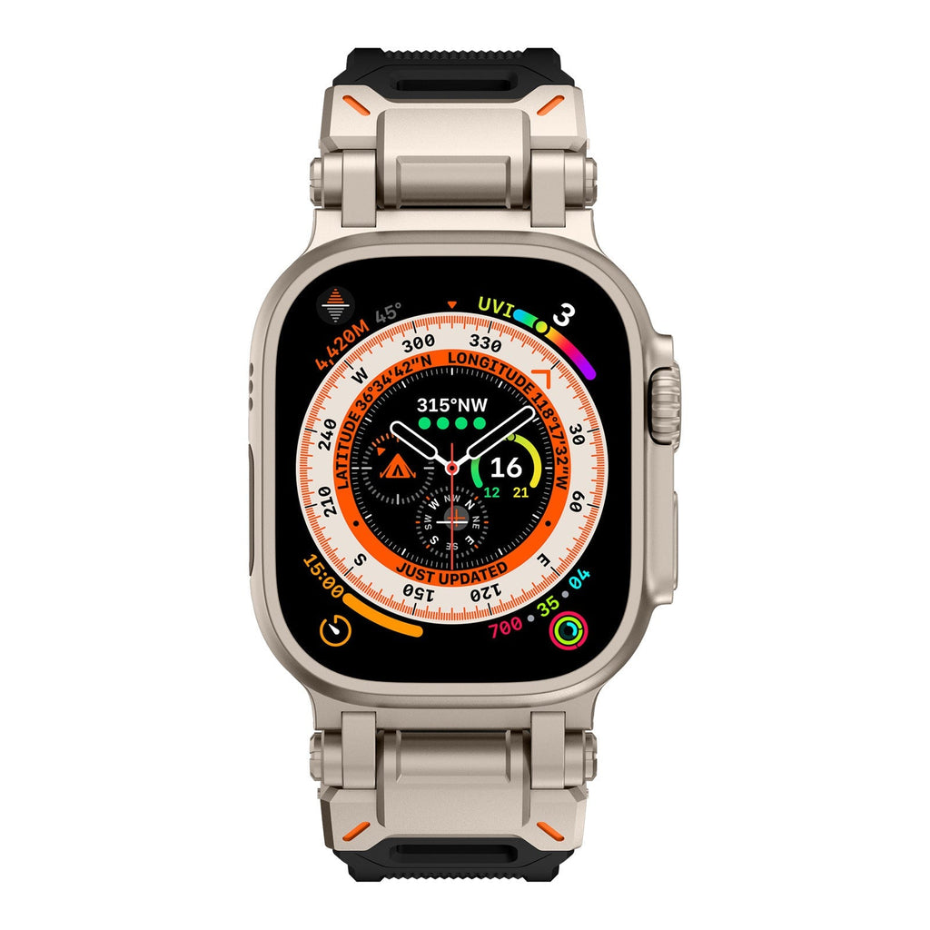 سوار سيليكون بديل Explorer لساعة Apple Watch