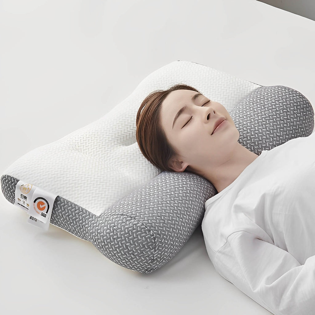 Polštář pro oporu krku s ergonomickým designem z paměťové pěny | livraina