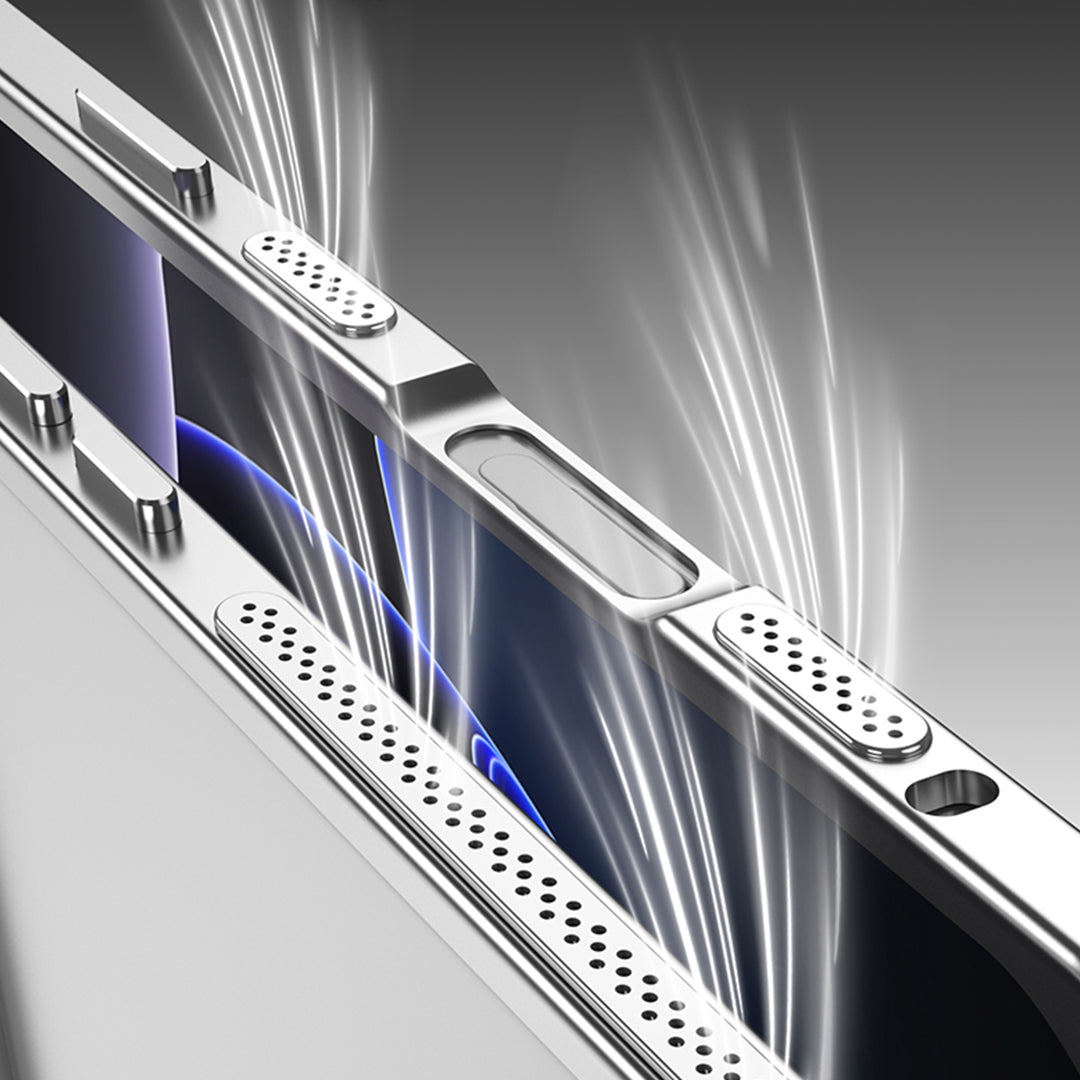 حافظة هاتف AeroGuard بصدّادات من الألومنيوم — متوافقة مع MagSafe