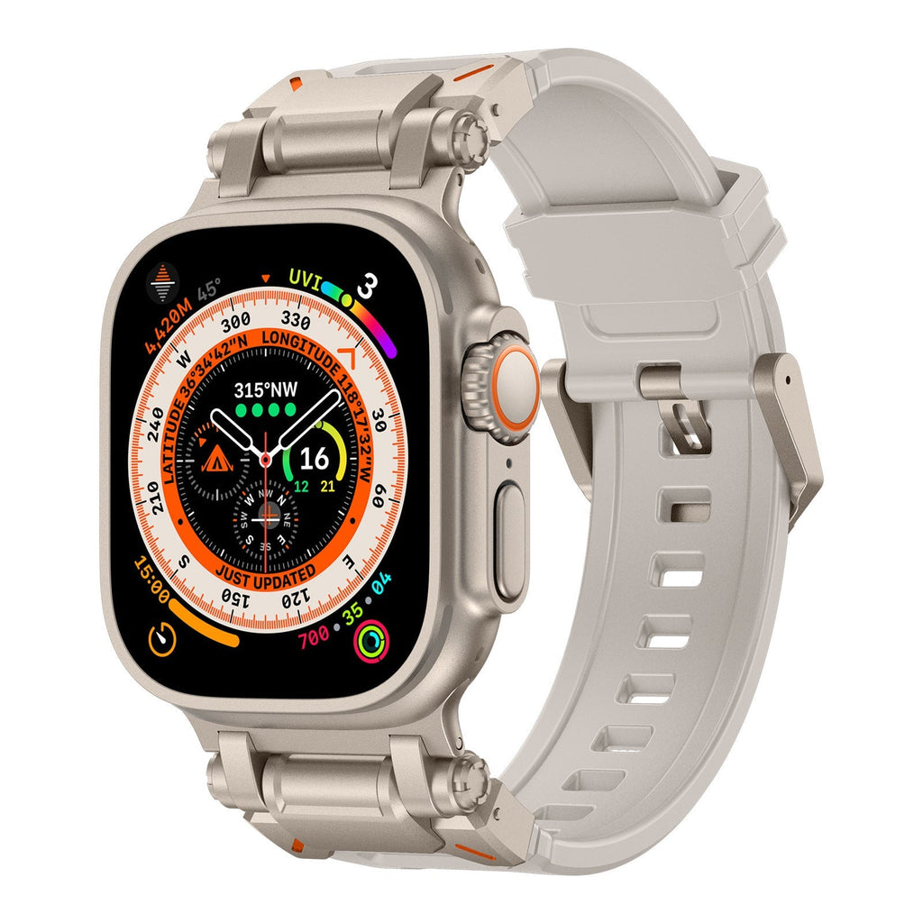 سوار سيليكون بديل Explorer لساعة Apple Watch
