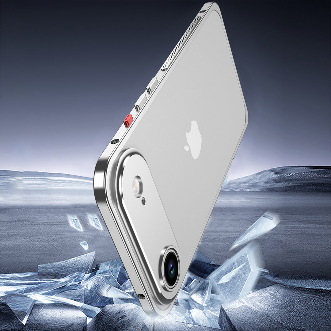 حافظة هاتف AeroGuard بصدّادات من الألومنيوم — متوافقة مع MagSafe