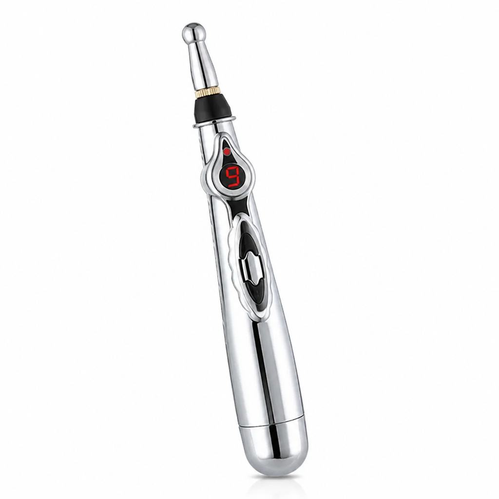 Needle-Free Electronic Acupuncture Pen (Interchangeable Heads) | livraina