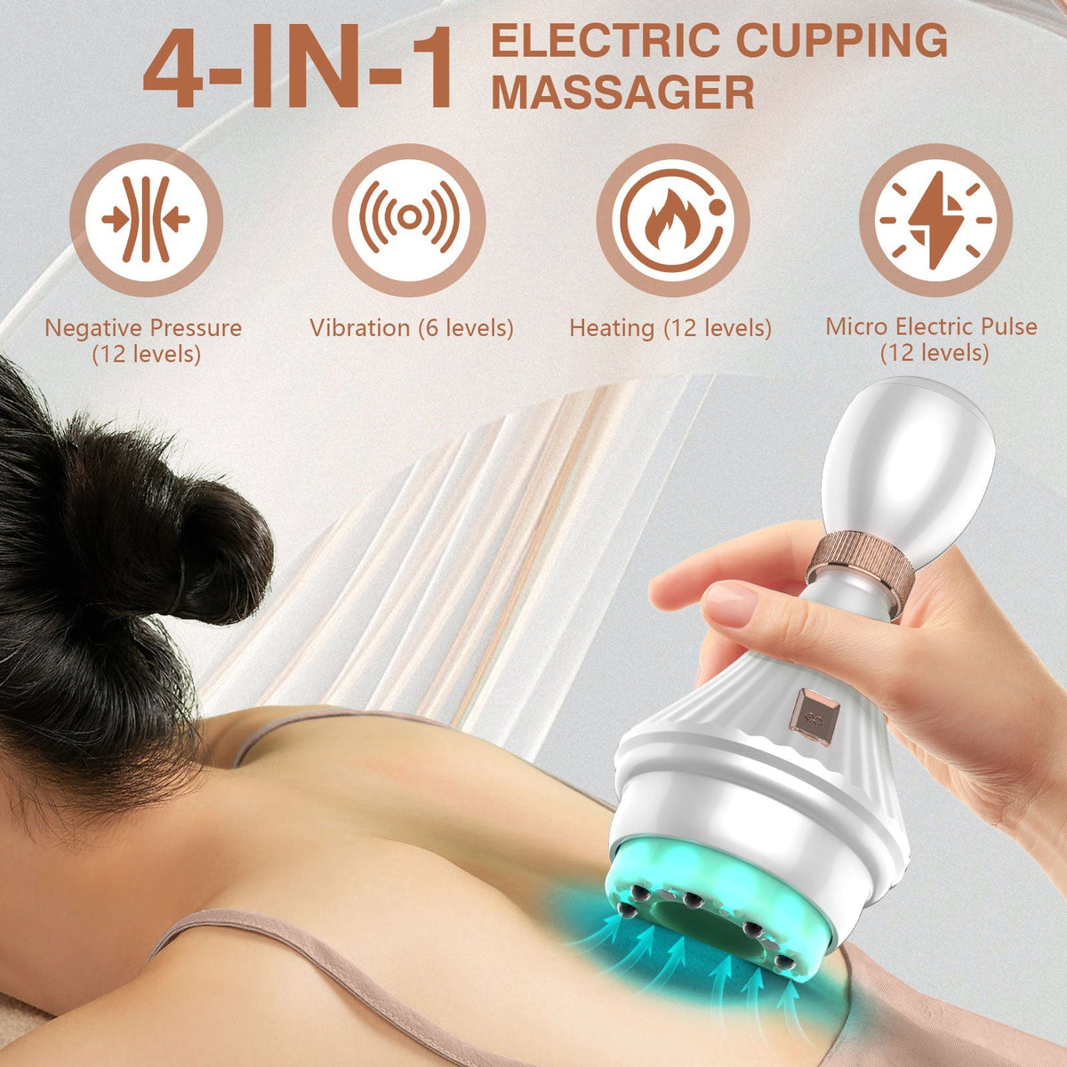 Electronic Cupping Therapy 3.0 — 4-in-1 Body Massager