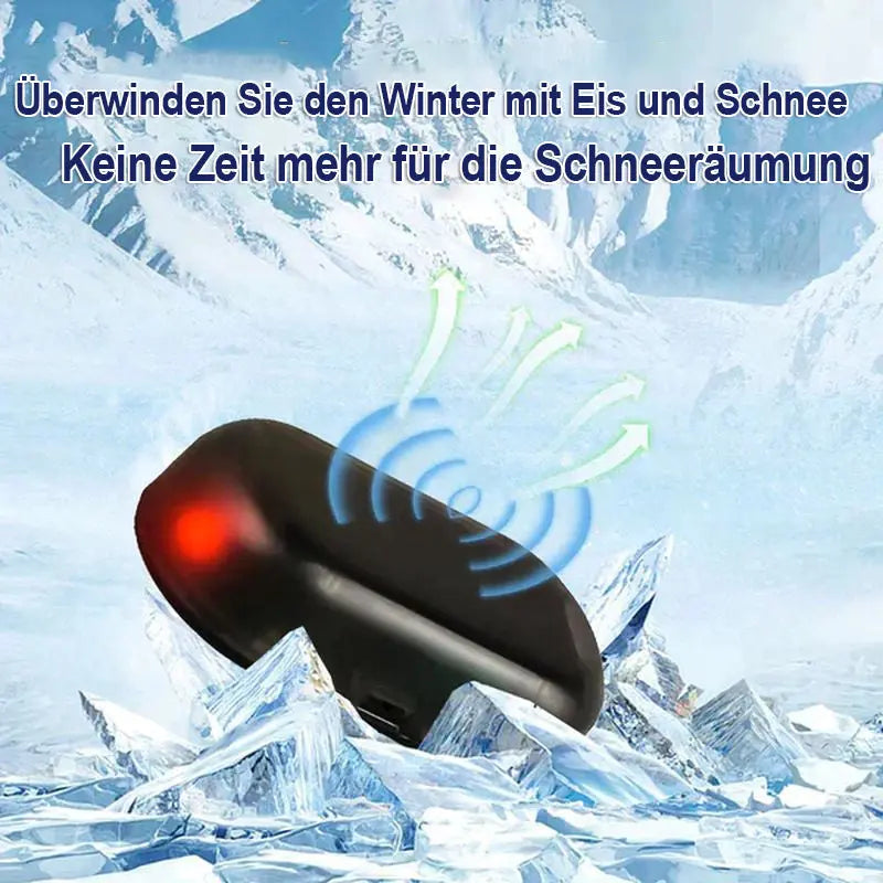Dispositivo electromagnético de eliminación de nieve con energía solar, tecnología molecular