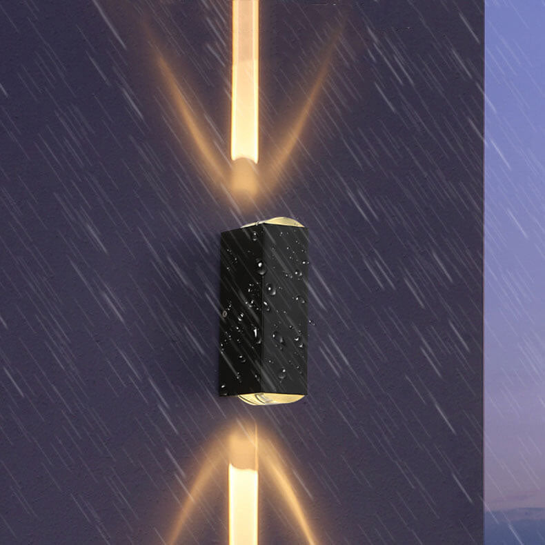 IP65 LED kültéri fali lámpa — vízálló fel/le világítás, 6W-10W, 600-1000 Lm