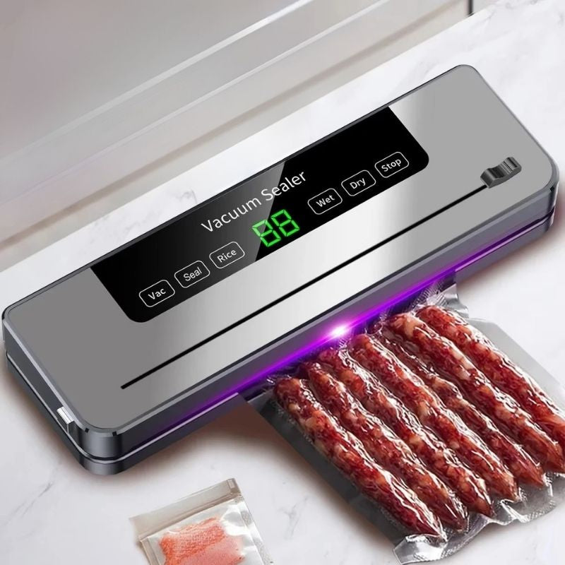 Aparat electric de vidare EverSeal Pro — Cutter încorporat, alimente uscate/umede