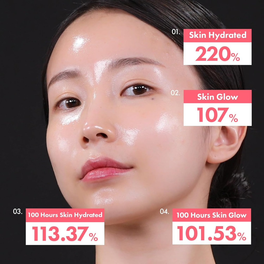 LuminaGlow Kollagen-Peelingmaske zur Faltenreparatur für Glass Skin