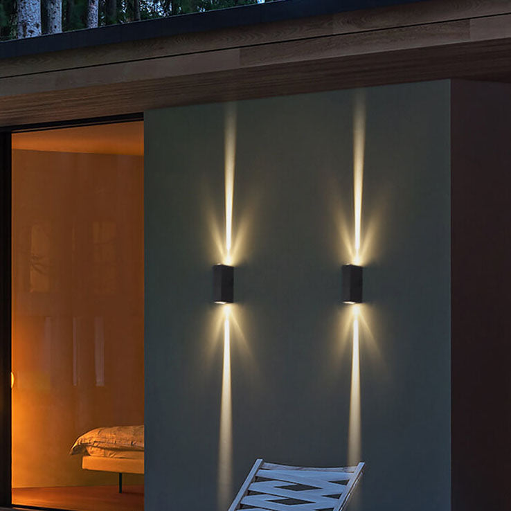 IP65 LED kültéri fali lámpa — vízálló fel/le világítás, 6W-10W, 600-1000 Lm