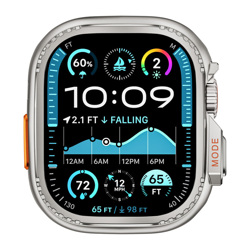 Titan Watch Ultra strapabíró fém tok — ütés- és karcálló