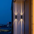 IP65 LED kültéri fali lámpa — vízálló fel/le világítás, 6W-10W, 600-1000 Lm
