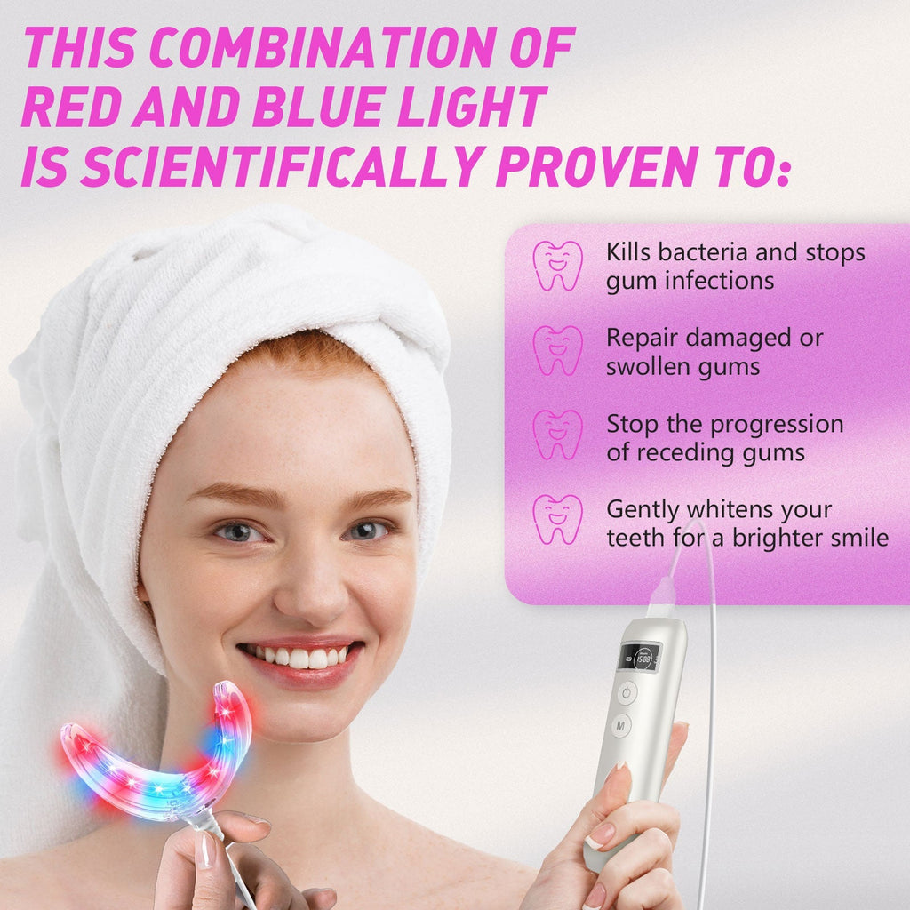 Red Light Gum Therapy Device — Gentle Dental Care, 16 LEDs