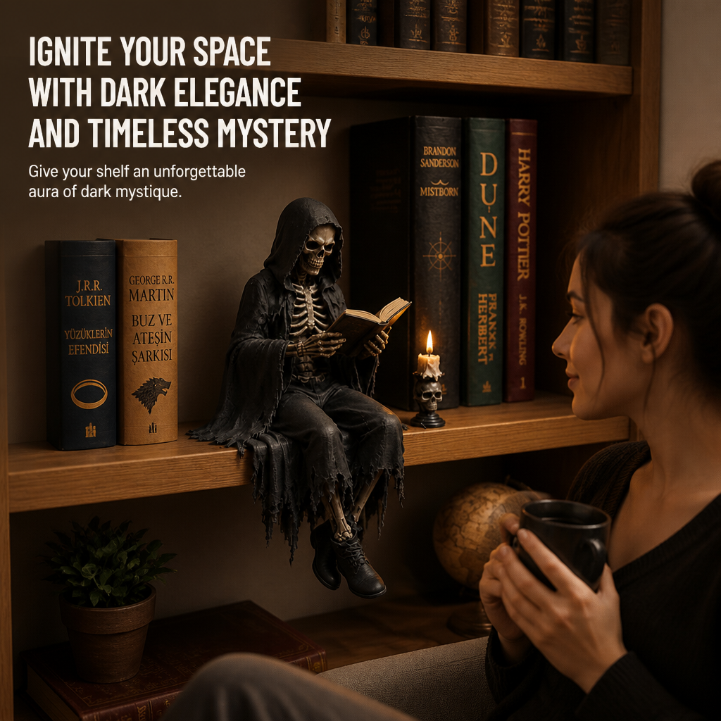 ObscuraSentinel | Ignite Your Space with Dark Elegance and Timeless Mystery | livraina